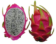 dragon fruit, dragon fruit juice, banana dragon fruit juice